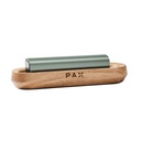 Elegant Wooden PAX Charging Tray - Compatible with PAX 2 - PAX 3 - Pax Plus and Pax Mini - Walnut Side