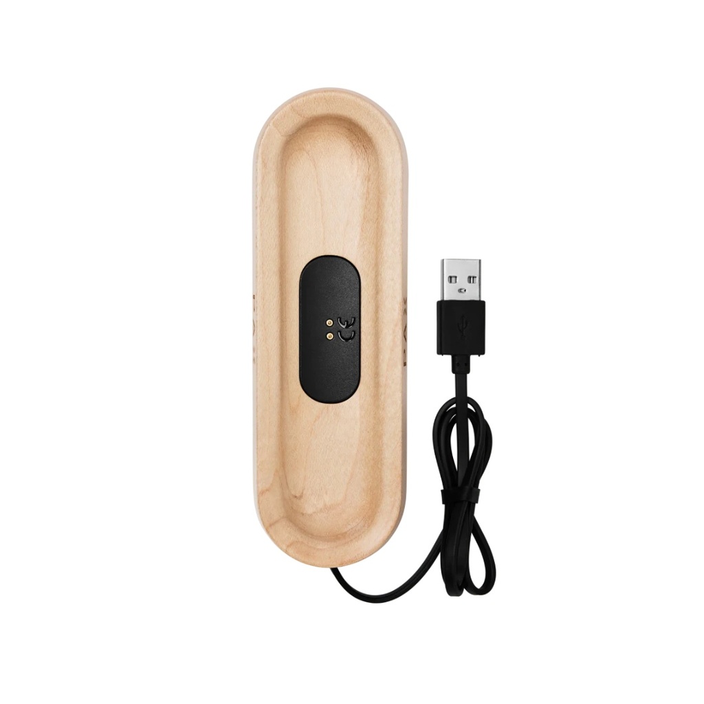 Elegant Wooden PAX Charging Tray - Compatible with PAX 2 - PAX 3 - Pax Plus and Pax Mini - Maple Front