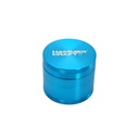 Premium HAMMERCRAFT Bullseye 4-Piece Grinder - 2.2" Aluminum Herb Grinder - Blue