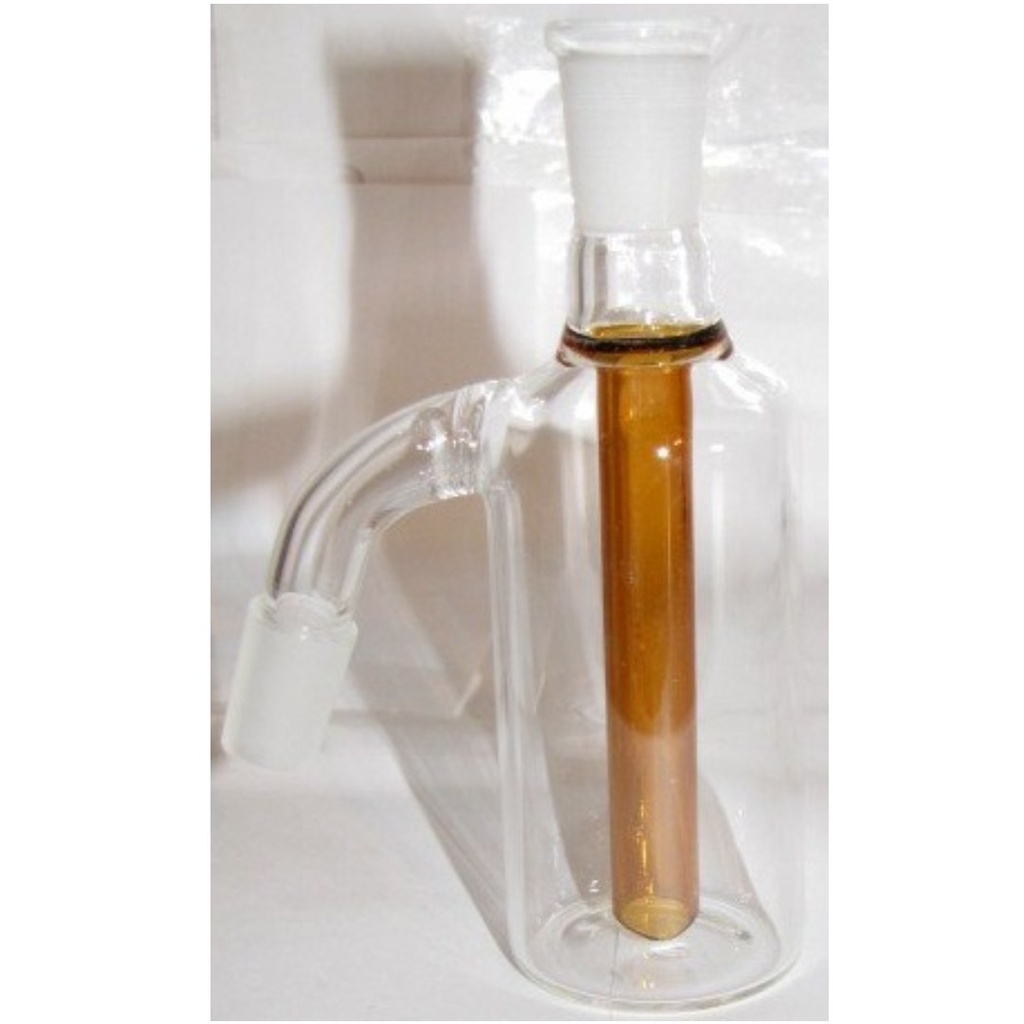 Glass Ashcatcher with Straight Tube Percolator - WT-04