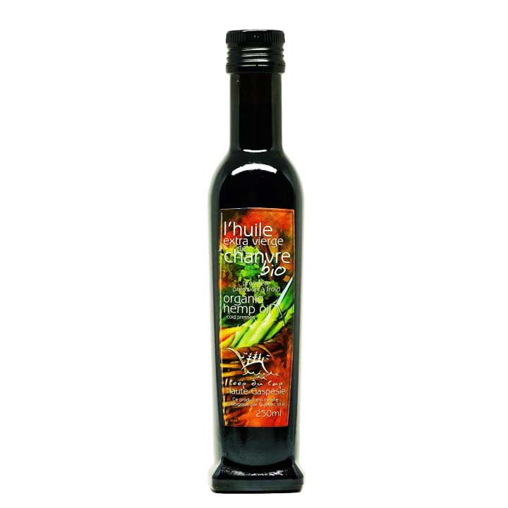 Organic Cold Pressed Extra Virgin Hemp Seed Oil 250ml