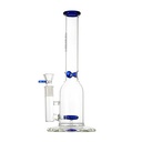 13 Inch Straight Stemless Glass Bong with Donut Inline Perc and Micro from Notions