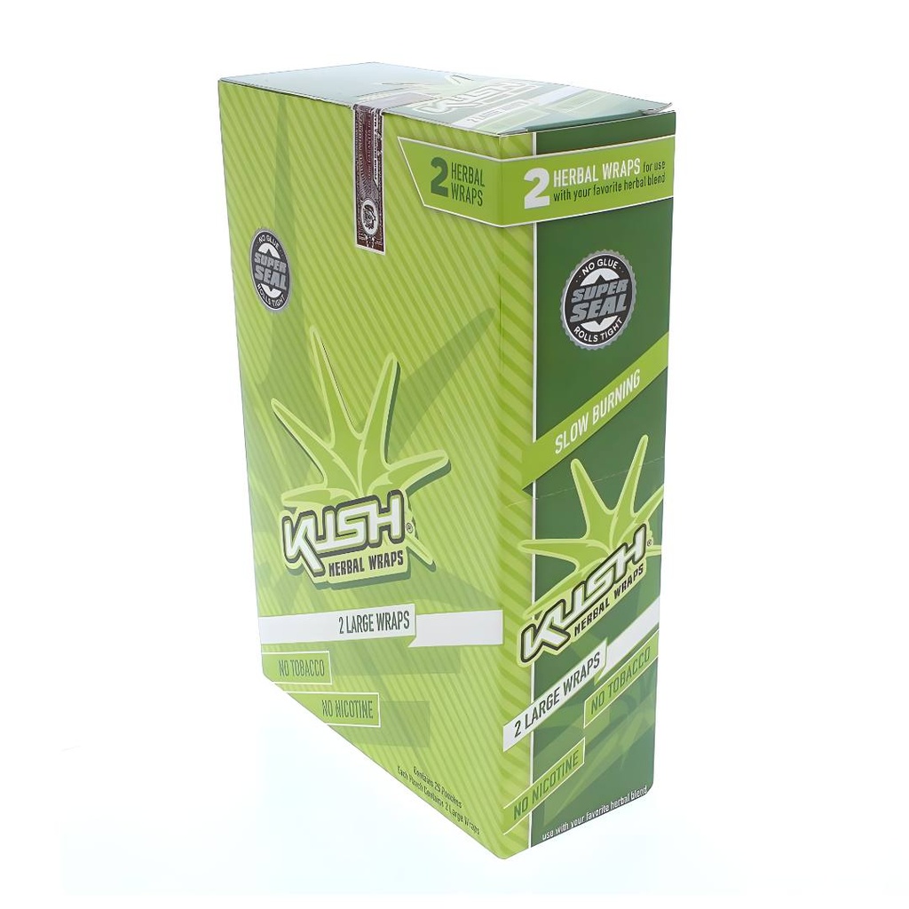 Kush Hemp Wraps Original - Boîte de 25 paquets