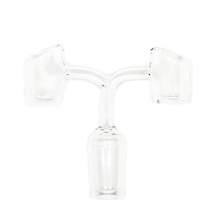 Hoss Glass Double Quartz Banger