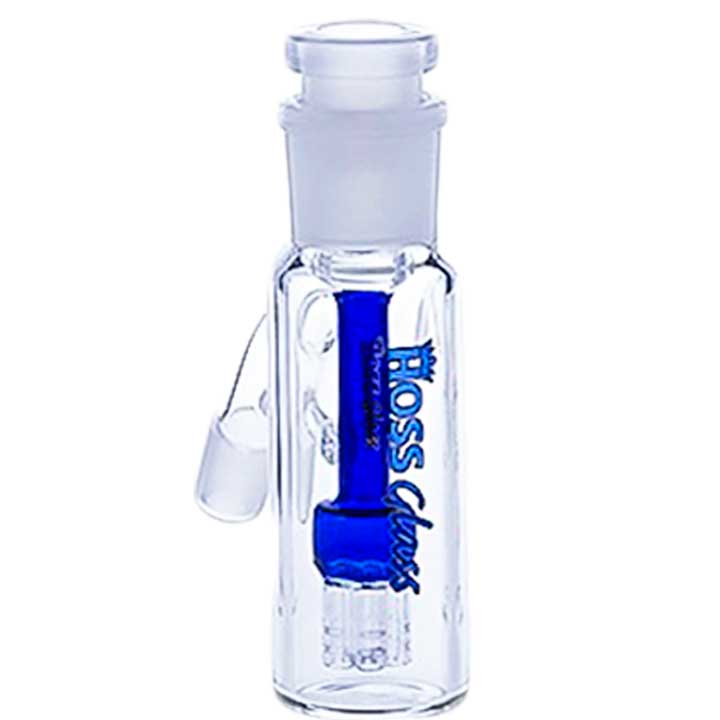 Hoss Glass 5.5 pouces Ash Catcher joint de 29mm coloré diffuseur à 6 bras Downstem Y409/YX26-29