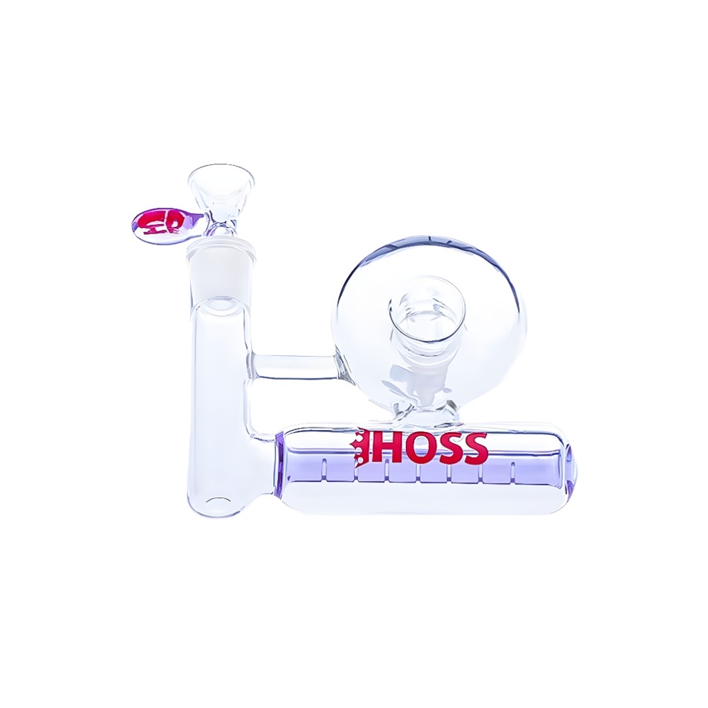 Hoss Glass Donut Inline Ash Catcher Y610