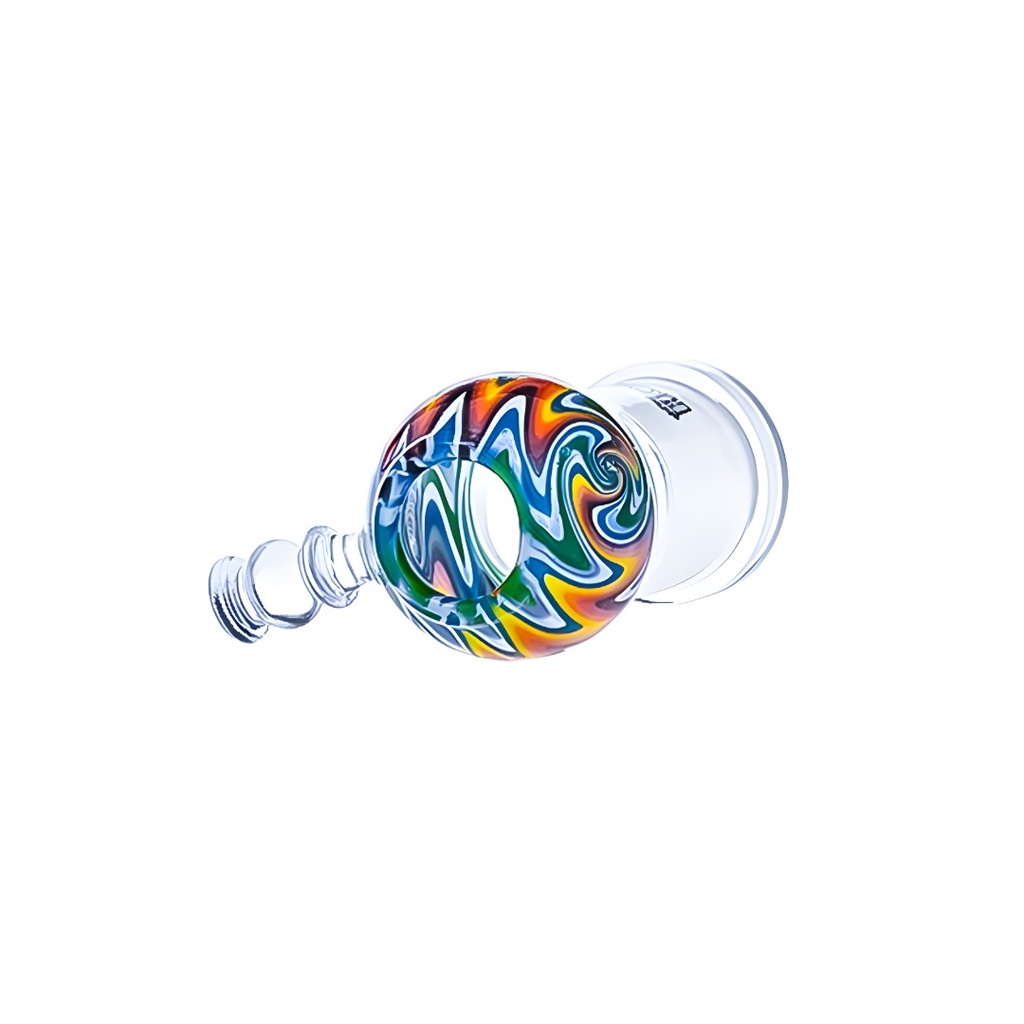 Dôme de renversement de couleur Hoss Glass avec joint femelle, étiquette Platinum YX32-C