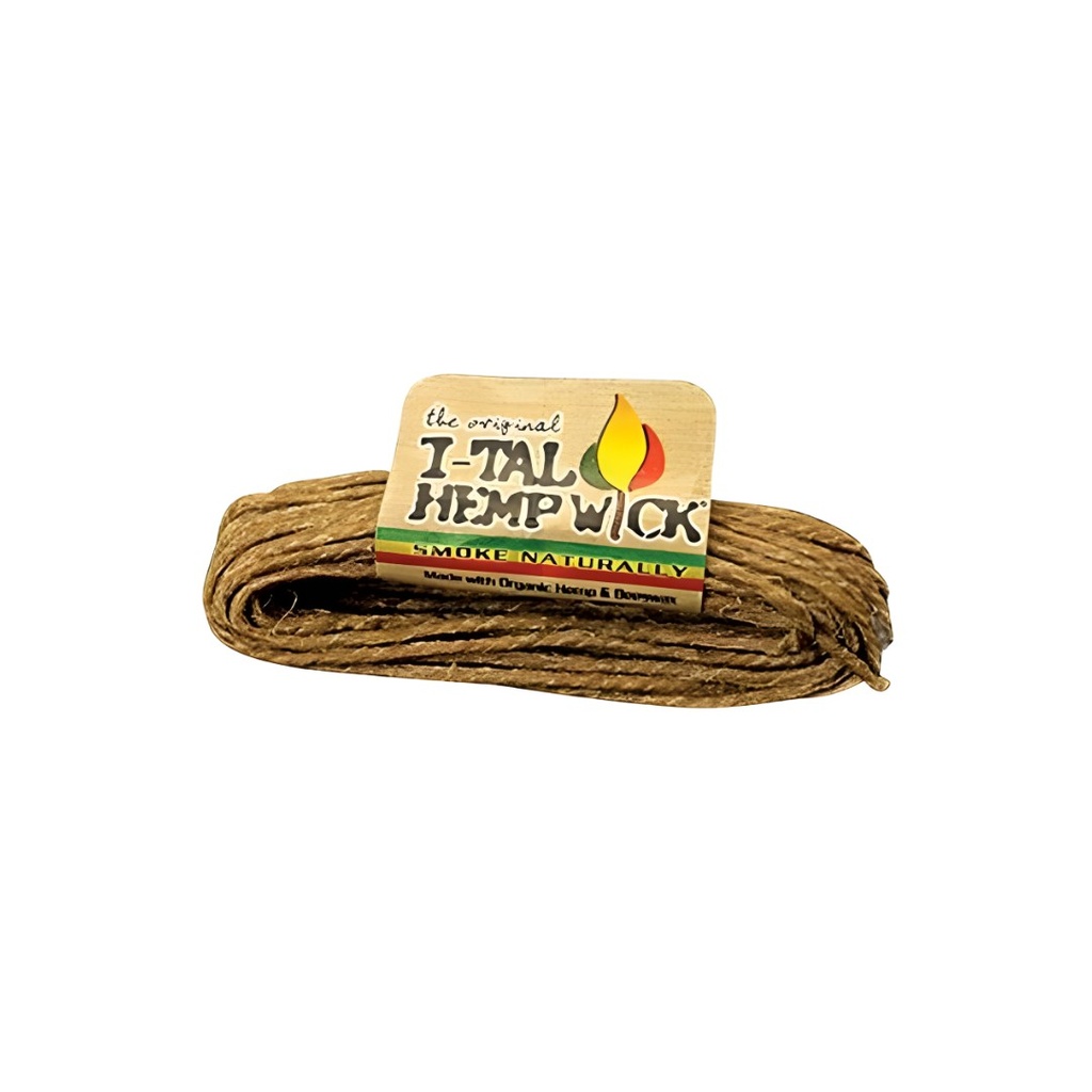 I-Tal Hemp Wick Large Organic Hemp and Beeswax Wick