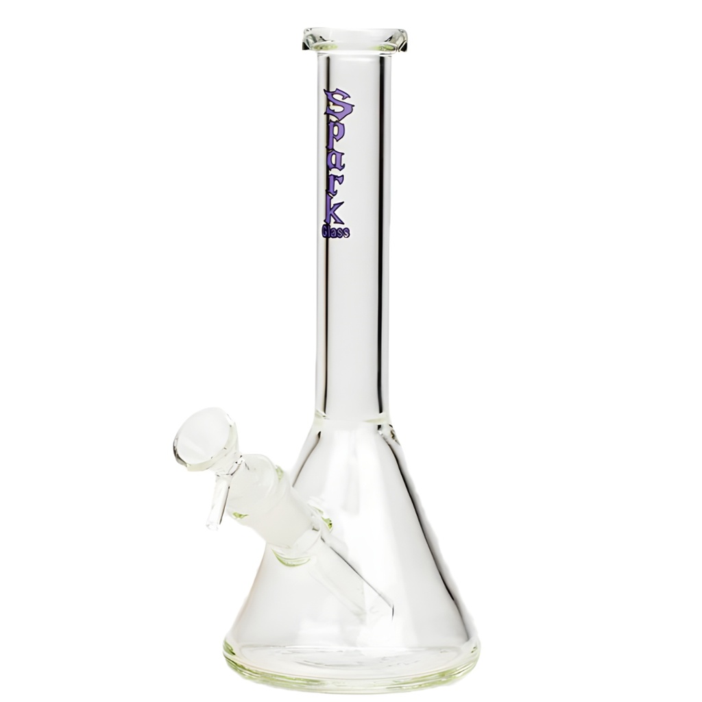 10 Inch Thick Glass Beaker Bong from Spark