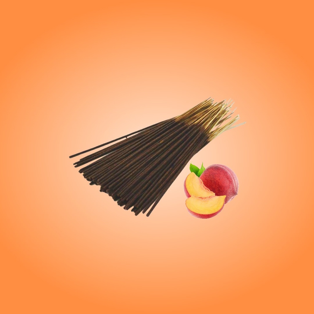 Peach Incense Sticks - Pack of 100 from Natural Scents