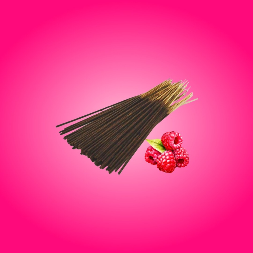 Raspberry Incense Sticks - Pack of 100 from Natural Scents