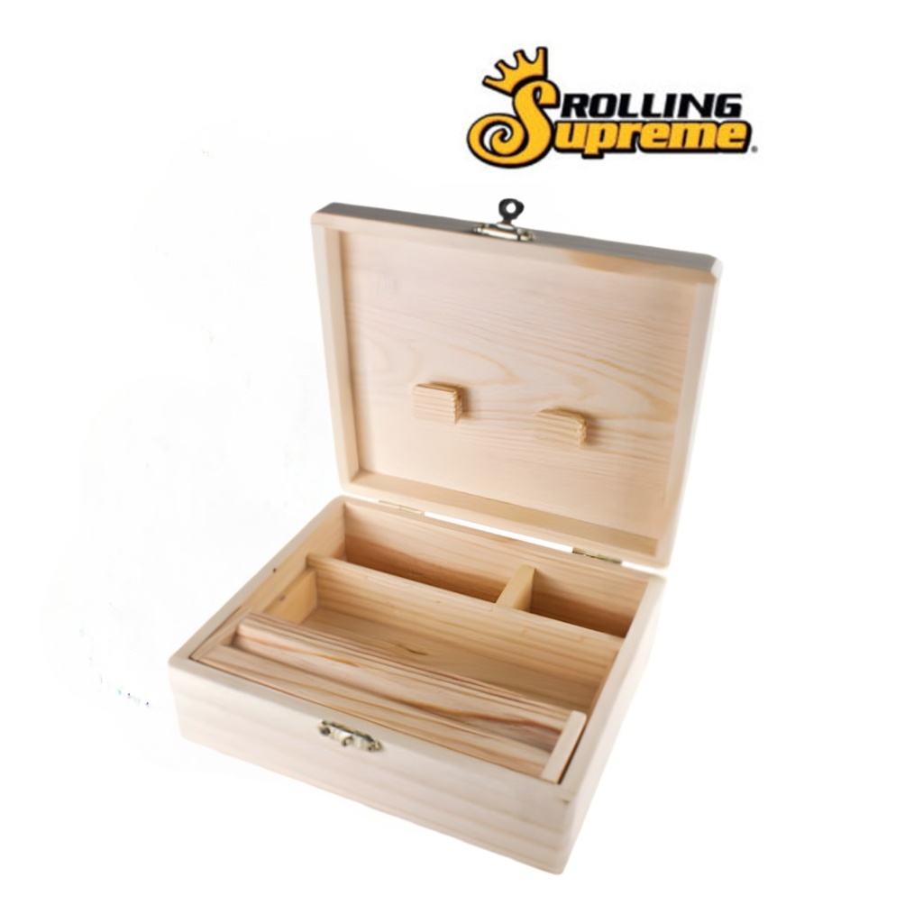 Rolling Supreme Wood Rolling Boxes - Large