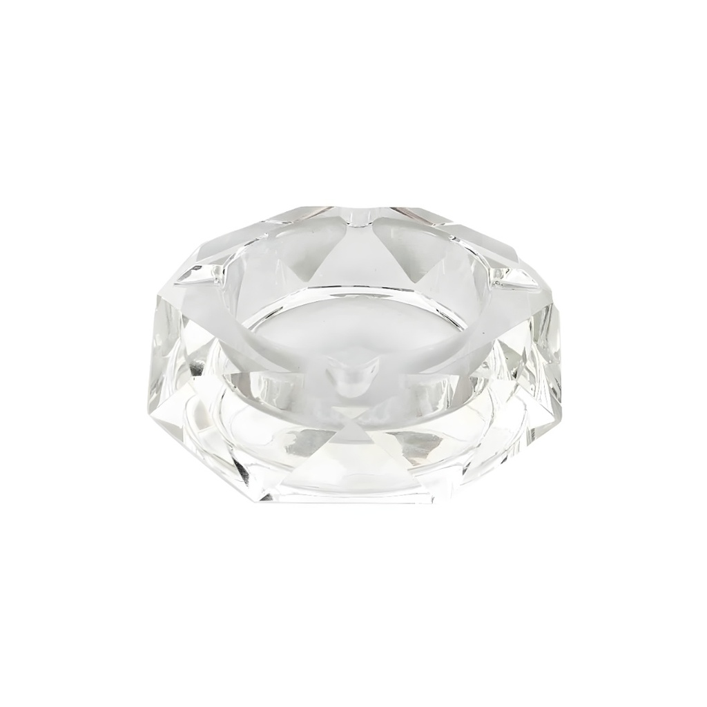 Glass Crystal Ashtray - Star Anise