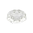 Glass Crystal Ashtray - Star Anise