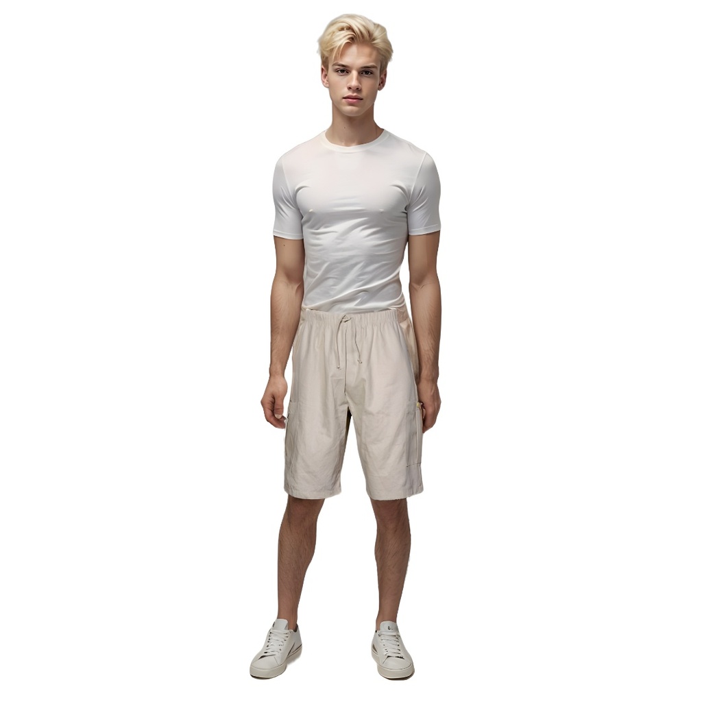 Shorts cargo en chanvre pour hommes de Eco-Essentials