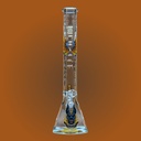 Castle Glassworks Anubis 18" Bong Beaker en Verre Épais - 9mm Robuste