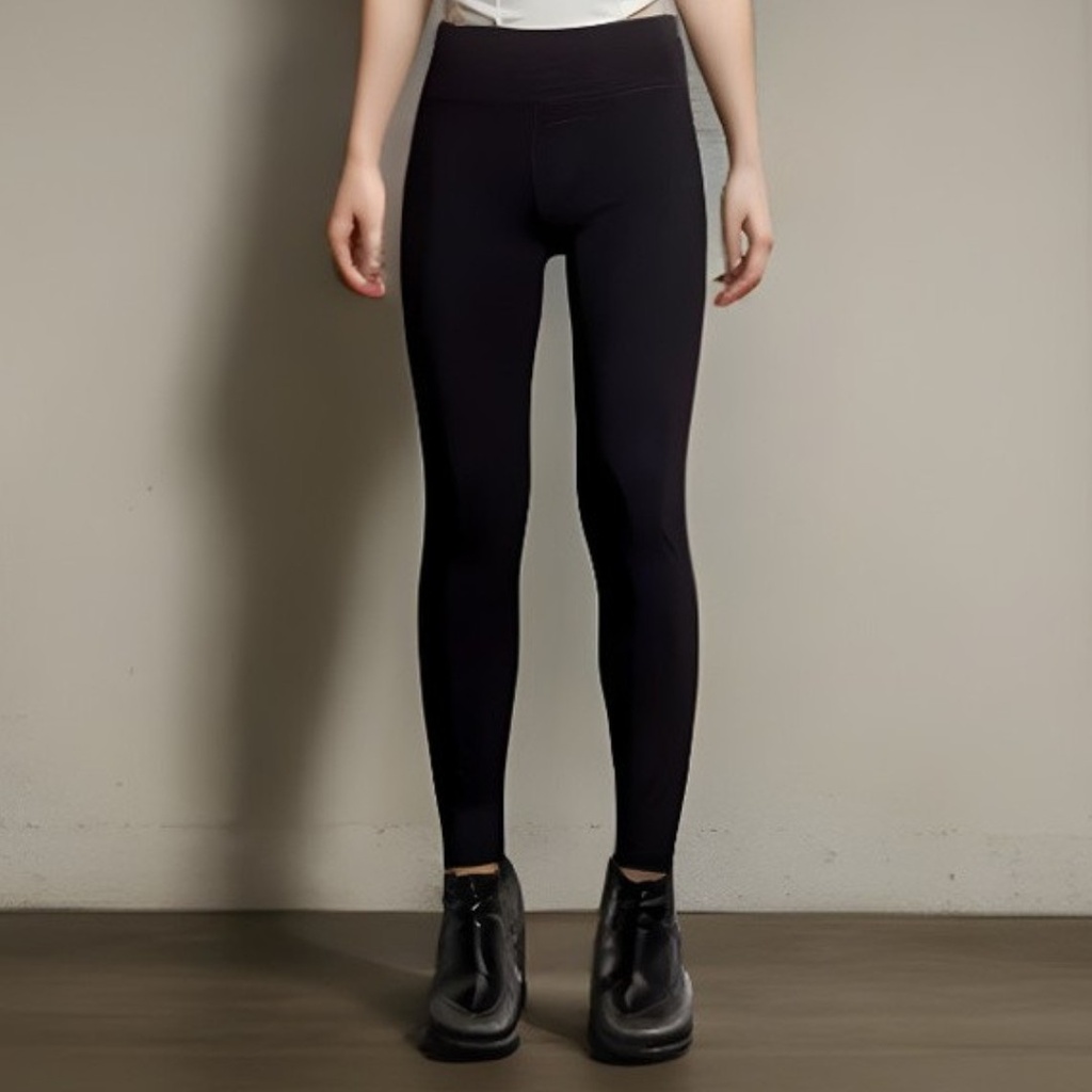 Eco-Essentials Women's Heavy Hemp Leggings - Sustainable and Comfortable Athletic Wear