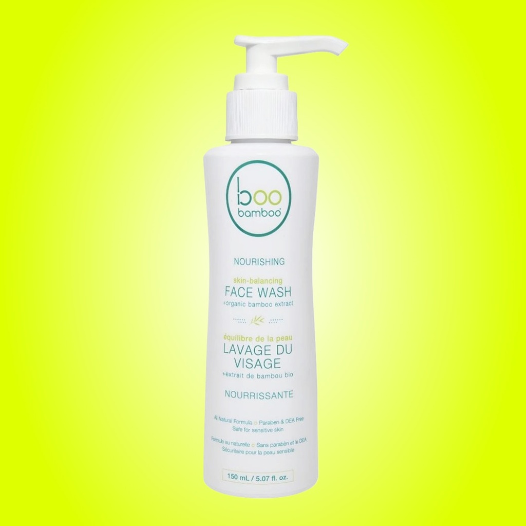 Lavado Facial Suave Boo Bamboo - Natural y Nutritivo - 150ml