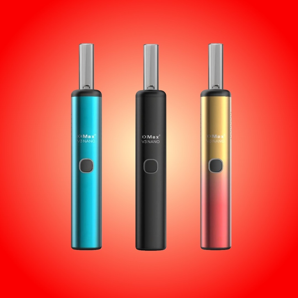 Vaporizador Portátil de Hierbas Secas X-Max V3 Nano – Elegante, Eficiente y de Tamaño Bolsillo