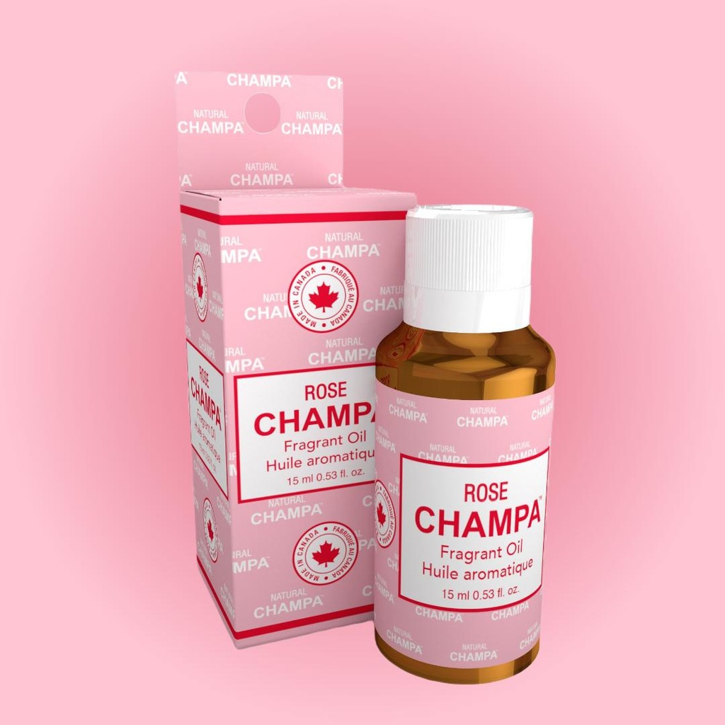 Aceite Aromático Natural Rosa Champa - Botella de 15ml