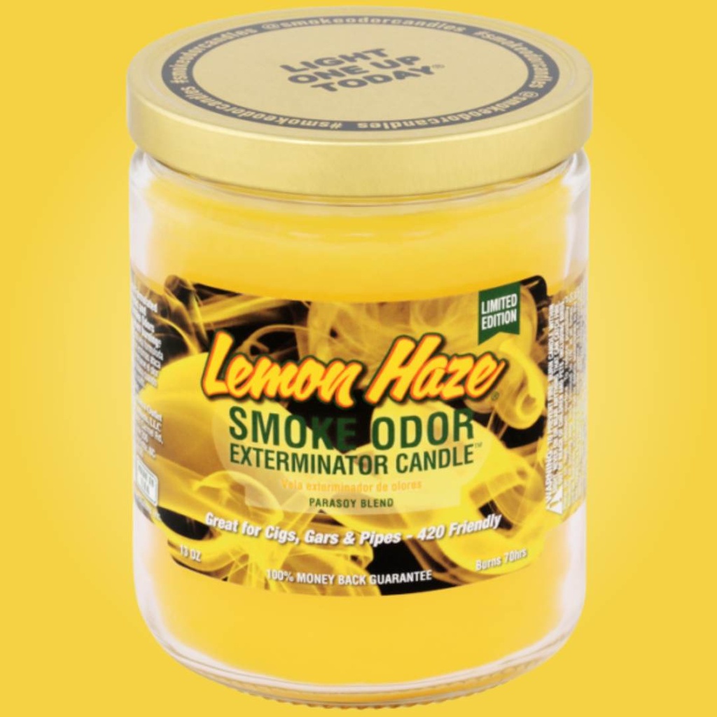 Lemon Haze Smoke Odor Exterminator Candle - Limited Edition 13 oz