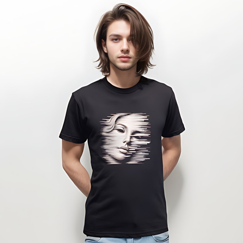 Fading Silence - Organic Cotton T-shirt From Sanctum Fashion