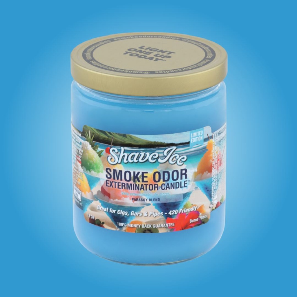 Shave Ice Smoke Odor Exterminator Candle Limited Edition - 13 oz