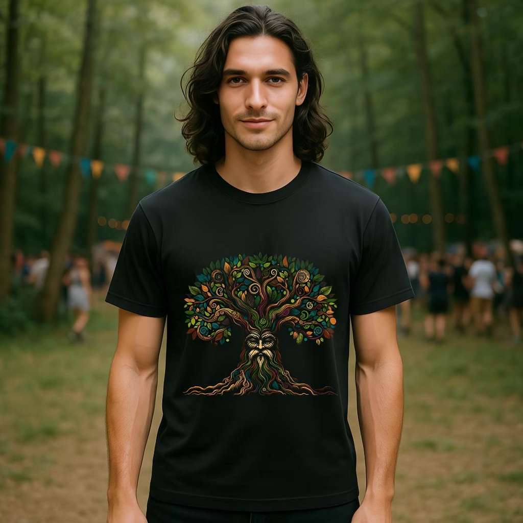 Growing Wisdom - 100% Organic Cotton T-shirt From Sanctum Fashion