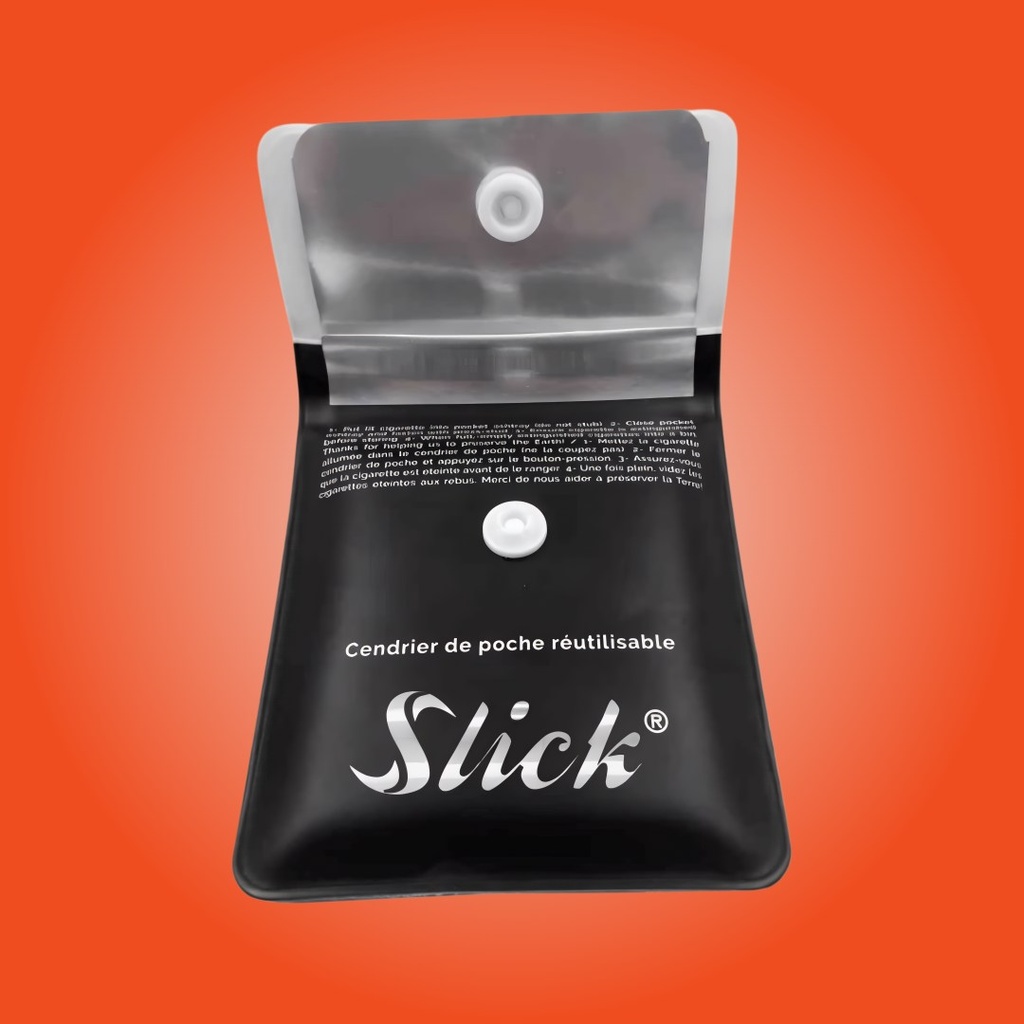 Cendrier de Poche Portable Slick