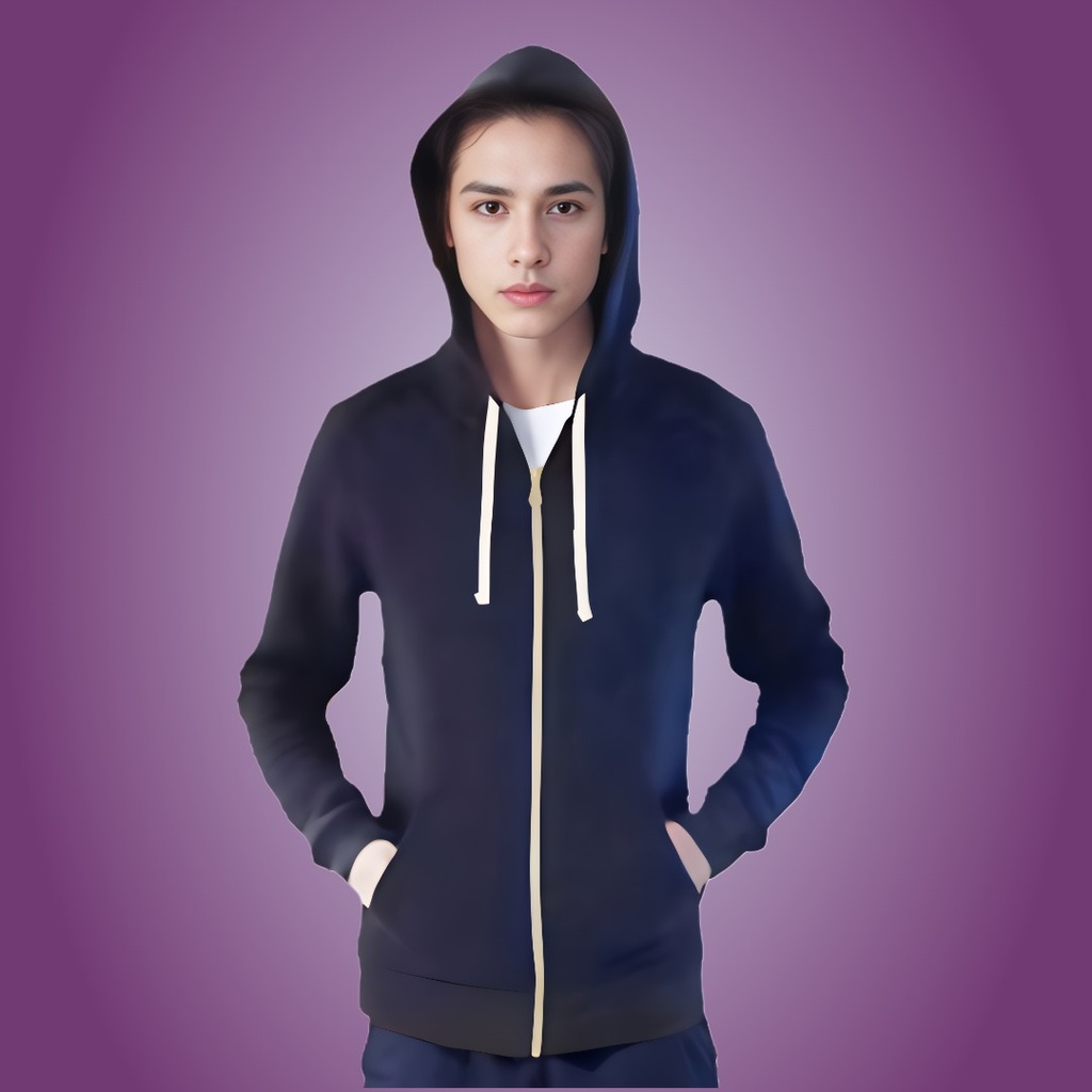 Sudadera con Capucha Unisex Ultra Suave de Bambú Orgánico con Cierre Completo de Sanctum Fashion