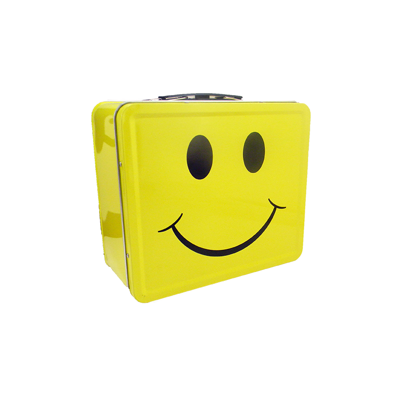 LunchBox Smiley Face 7.75" x 6.75"