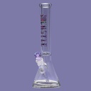 Splat - Bong Tipo Beaker de Vidrio Ultra Grueso de Castle Glassworks - 16 pulgadas - 9 mm