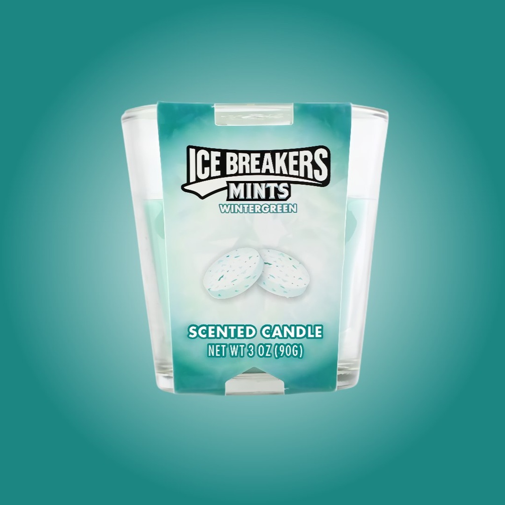 Bougie Parfumée Ice Breakers Mints – 3 oz