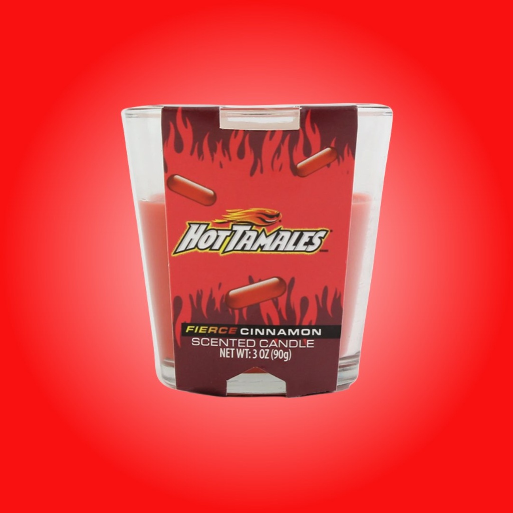 Hot Tamales Fierce Cinnamon Scented Candle - 3 oz