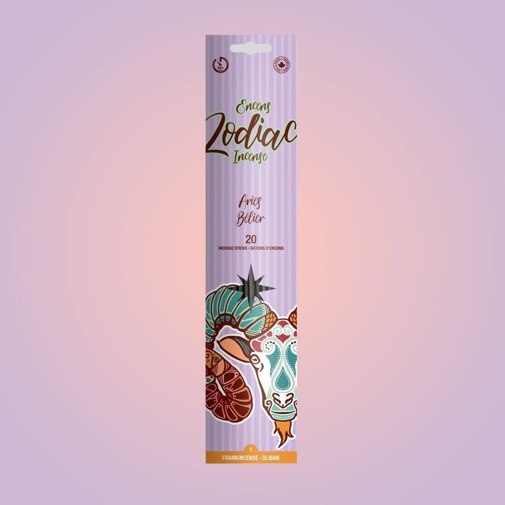 Zodiac Incense by Jabou - Pack of 20 Incense Sticks