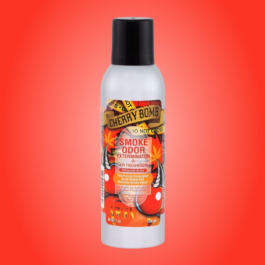 Cherry Bomb Smoke Odor Exterminator Spray - Limited Edition - 7 oz