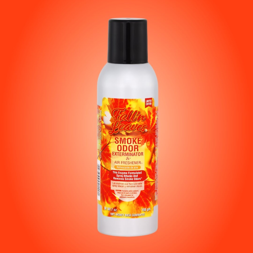 Aerosol Exterminador de Olores de Humo Hojas de Otoño – Edición Limitada – 7 oz