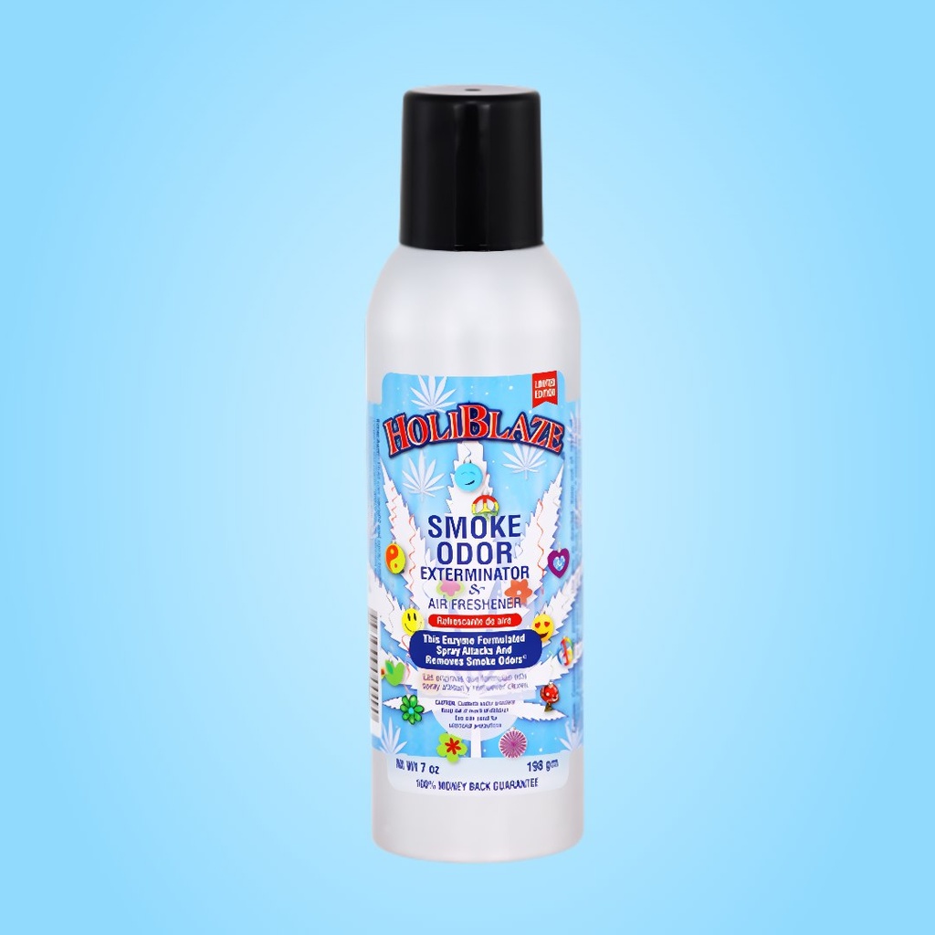 Spray Exterminateur d’Odeurs de Fumée Holiblaze - Édition Limitée - 7 oz