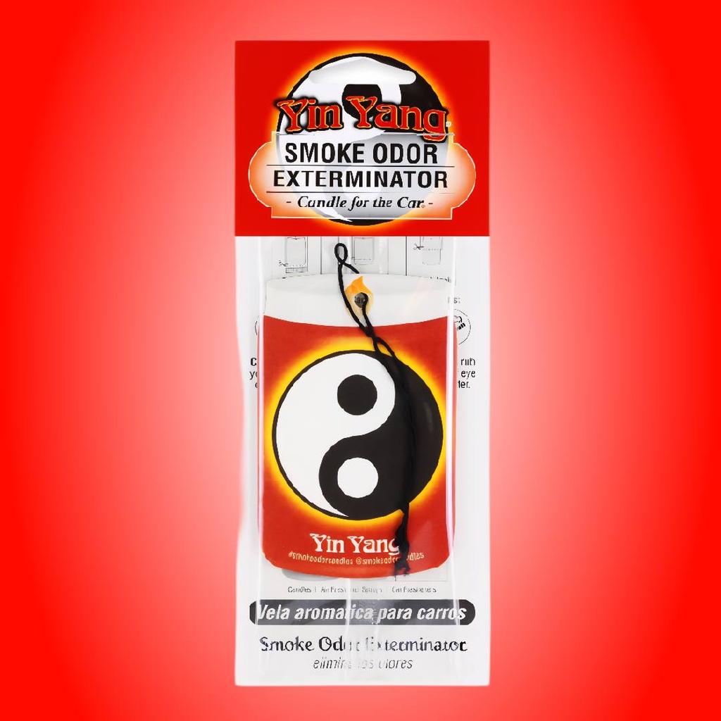 Yin Yang Smoke Odor Exterminator Car Freshener