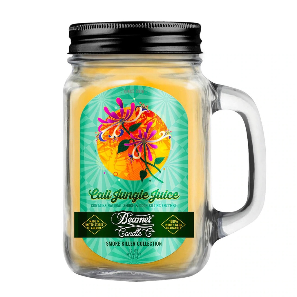 Beamer Candle Co. Pot en verre de 12 oz - Cali Jungle Juice