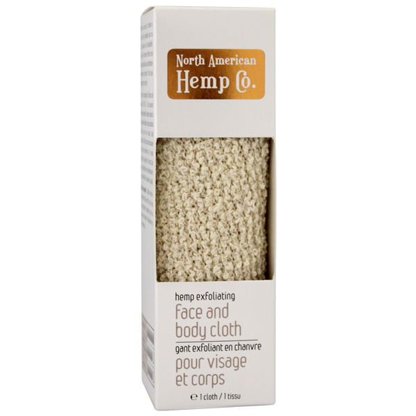 Hemp Exfoliating Face Cloth from North American Hemp co