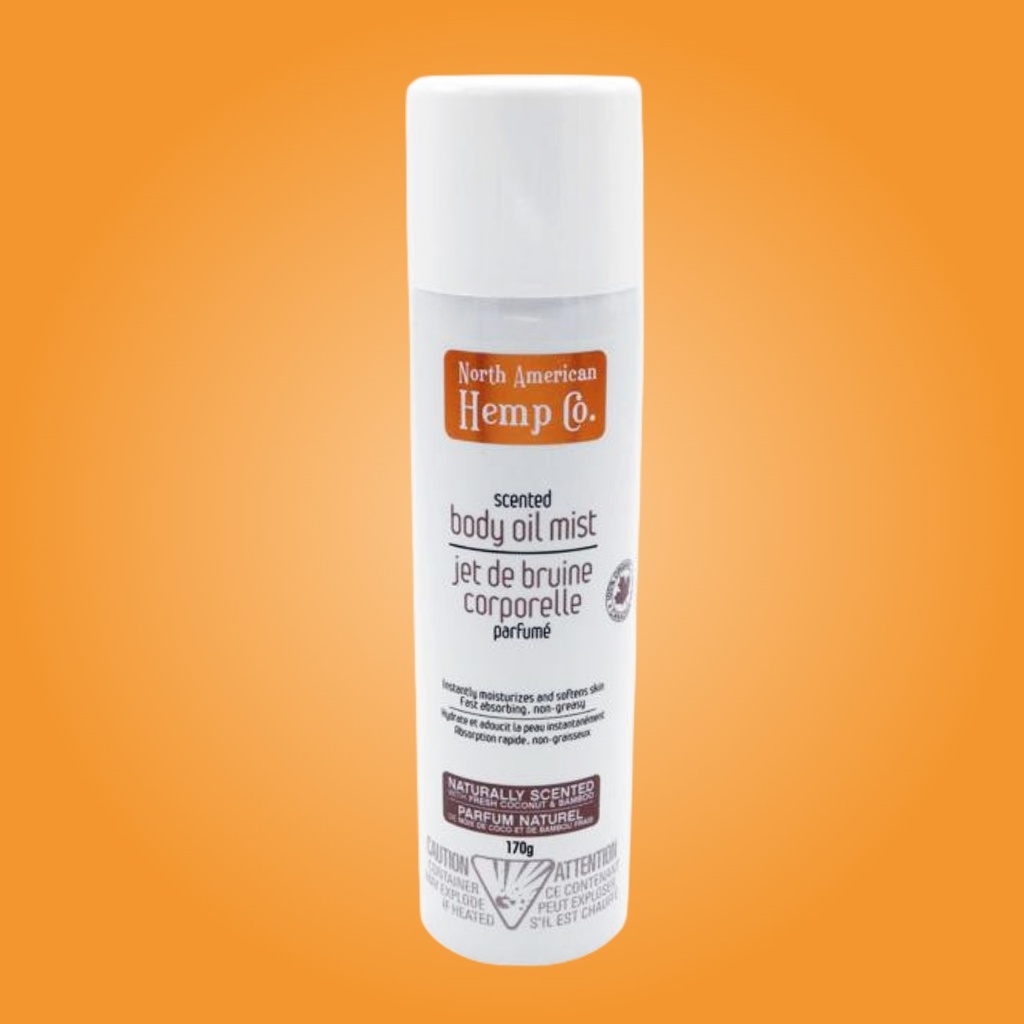 Brume d’Huile Corporelle Parfumée au Chanvre de North American Hemp Co