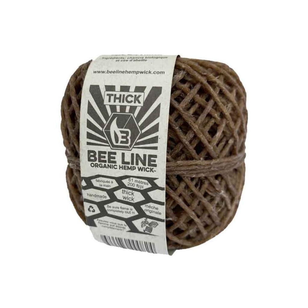 Bee Line Thick Hemp Spool 200 ft.