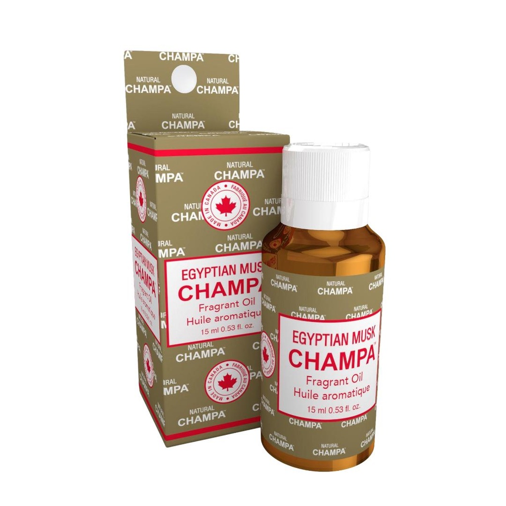 Nag Champa Fragrant Oil Bottle 15ml - Egyptian Musk