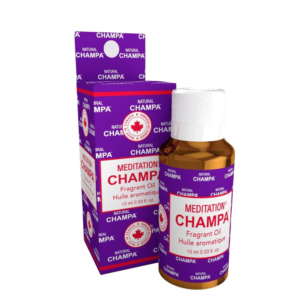 Bouteille d'huile parfumée Nag Champa 15ml - Méditation