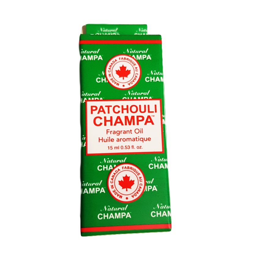 Bouteille d'huile parfumée Nag Champa 15ml - Patchouli