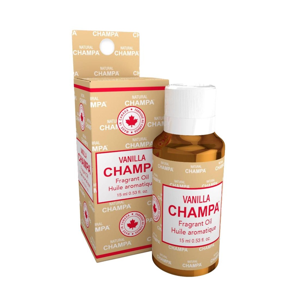 Nag Champa Fragrant Oil Bottle 15ml - Vanilla