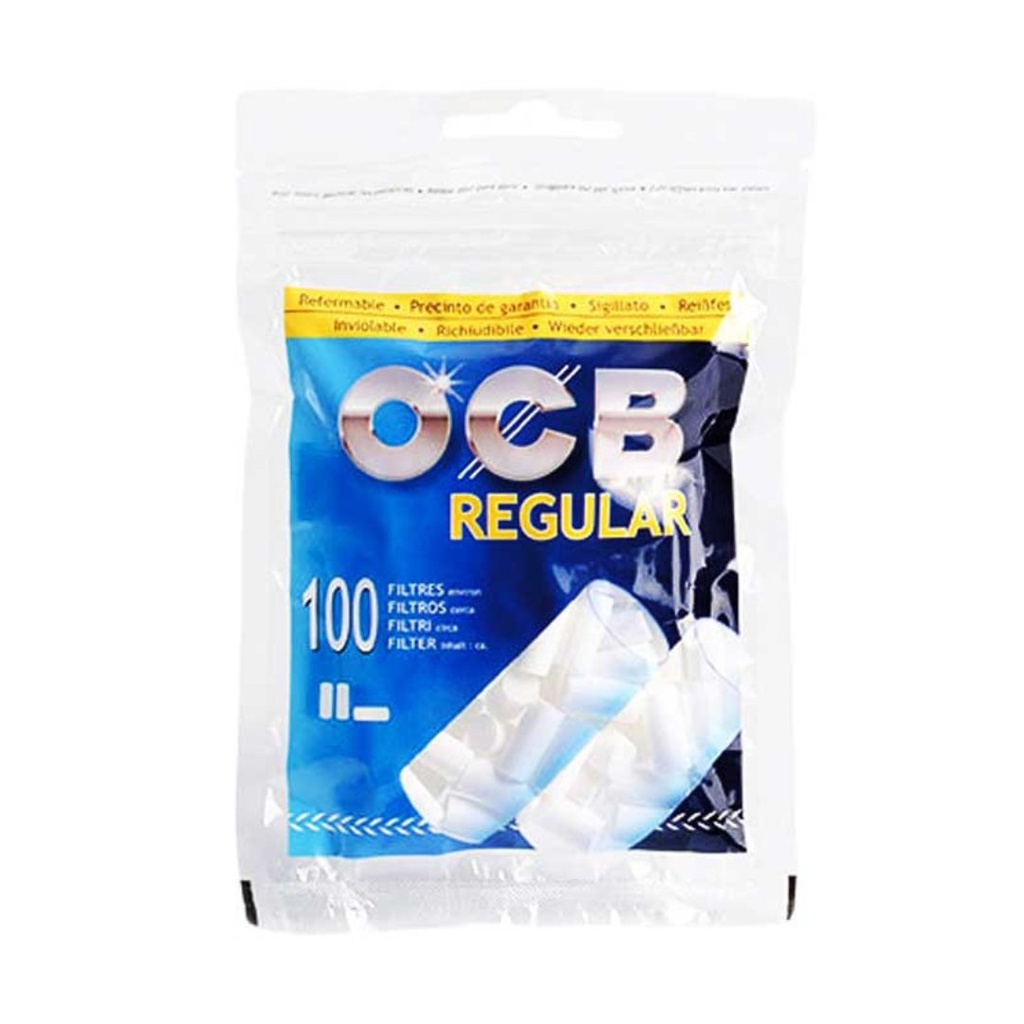 OCB Regular Filter Tips Pack of 100