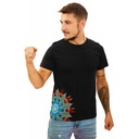 T-shirt pour homme psychédélique GARUDA UV Glow