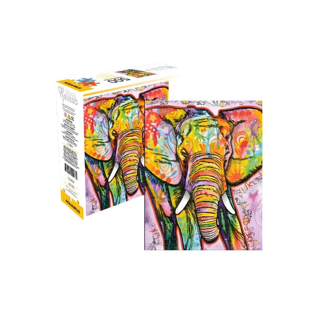 Puzzle de 500 pièces - Éléphant de Dean Russo